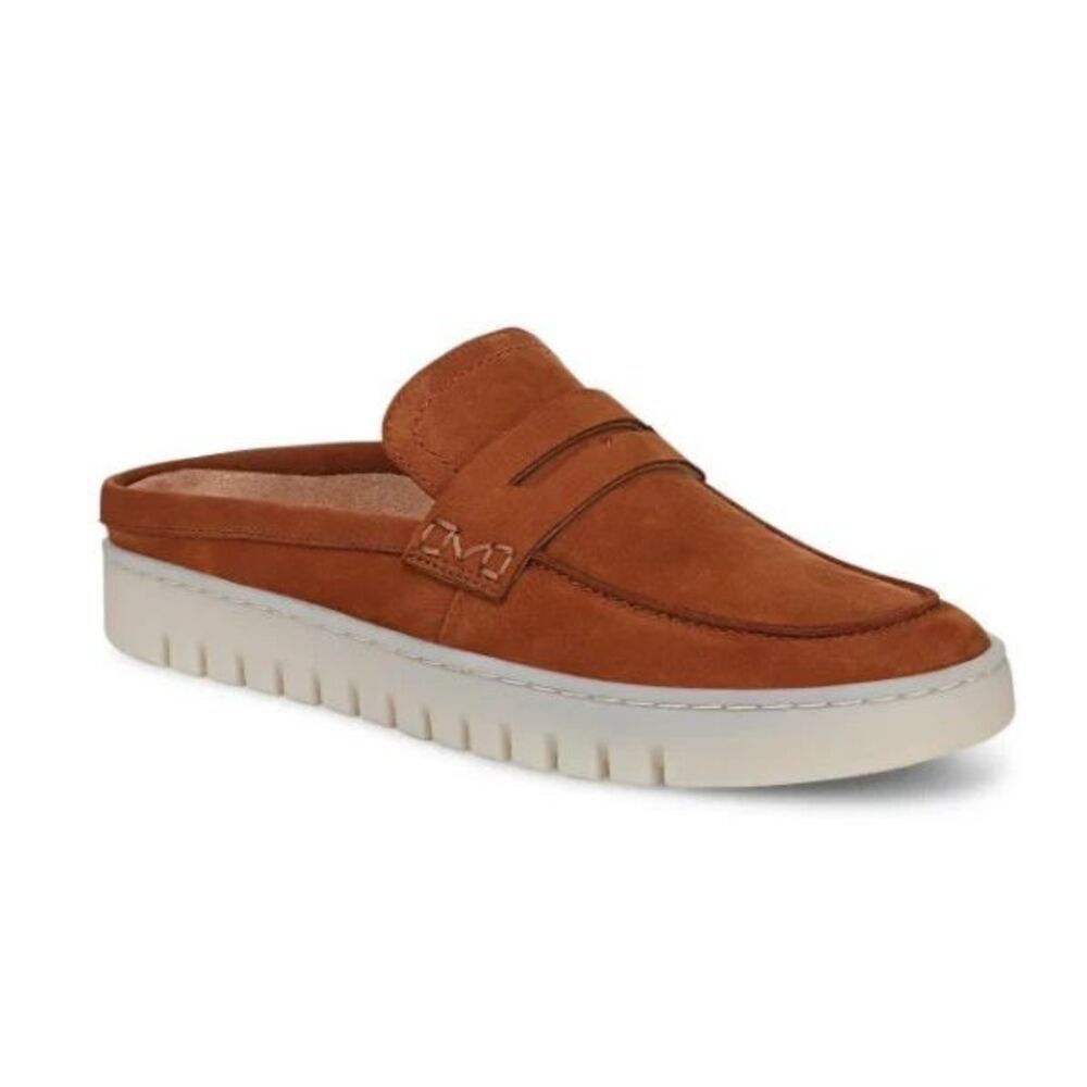 New WOMEN'S VIONIC Uptown Mule 2, Brandy Nubuck size 8.5 Wide - Picture 5 of 5